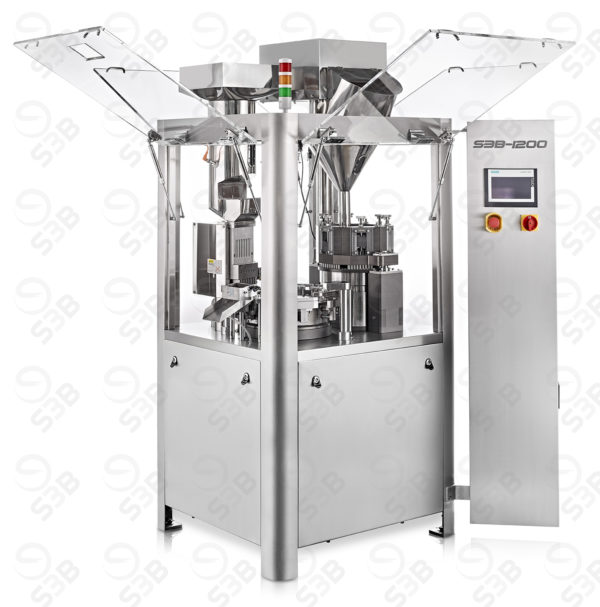 The S3B-1200 is a fully automatic capsule filler