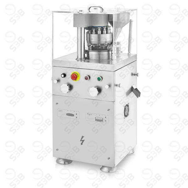 Buy the S3B-9 Mini from S3B Machinery - specialists in quality rotary Tablet Presses, Capsule Fillers, Powder Mixers, Excipients and more.